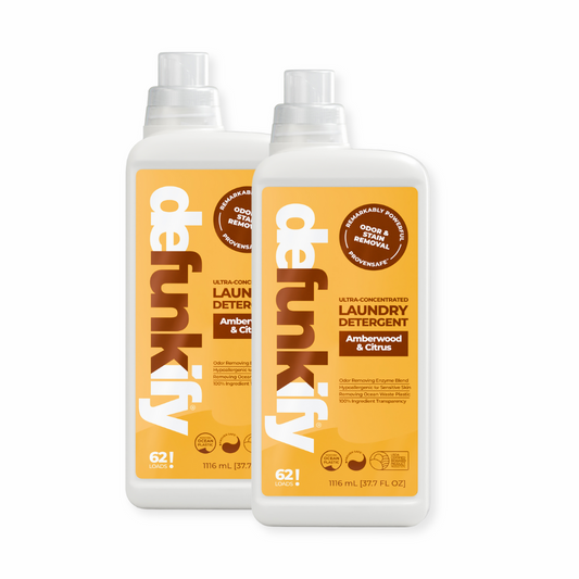 NEW SCENT: Liquid Detergent 2-Pack AMBERWOOD & CITRUS ($24 Unit MSRP)